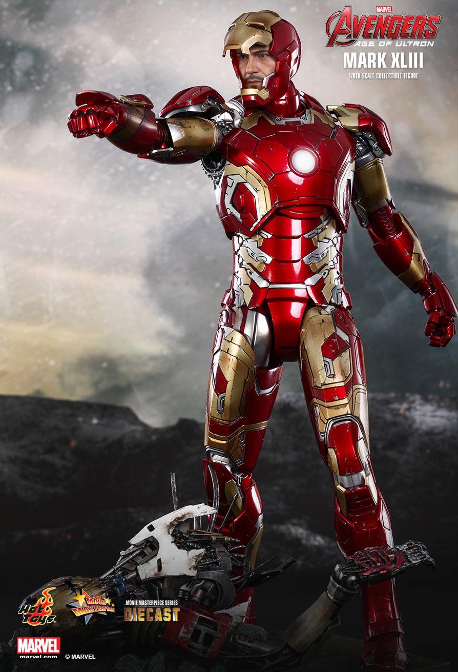 Hot Toys - Iron Man Mark XLIII (43)  Avengers: Age of Ultron - Movie Masterpiece Series 